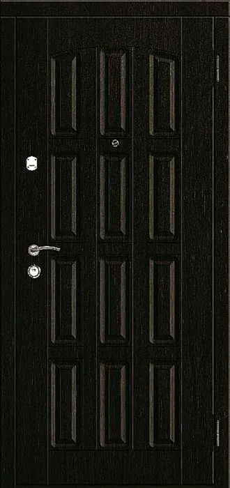 Входная дверь Paladin-34 (МДФ Шпон / Ламинат) - внешняя сторона